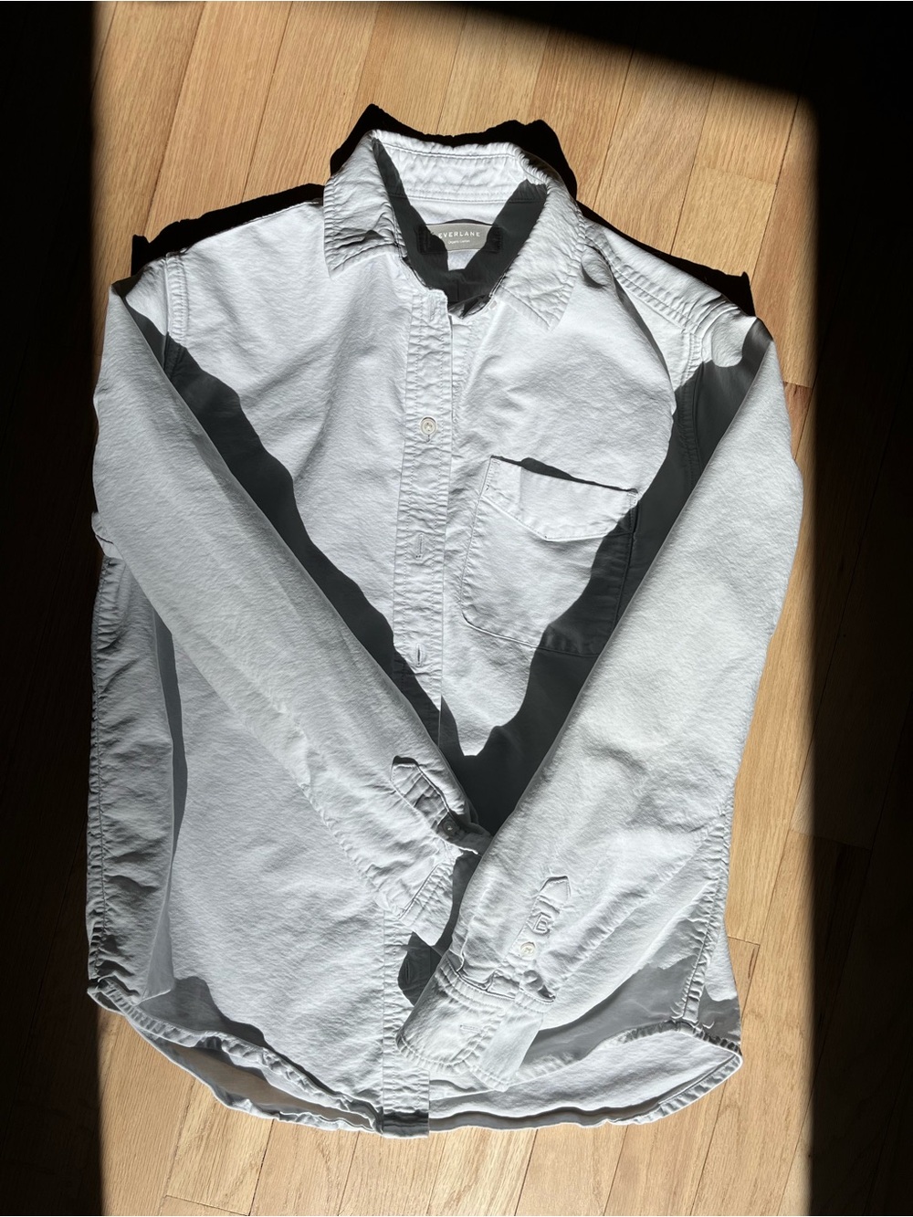 Everlane Oxford Shirt in White, 0